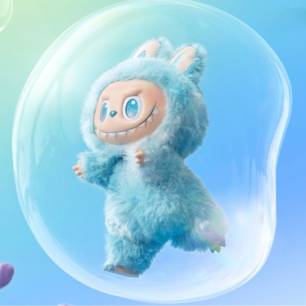 LABUBU SALE.  
POP MART AUTHENTIC Hope, Big into Energy bottom box opened